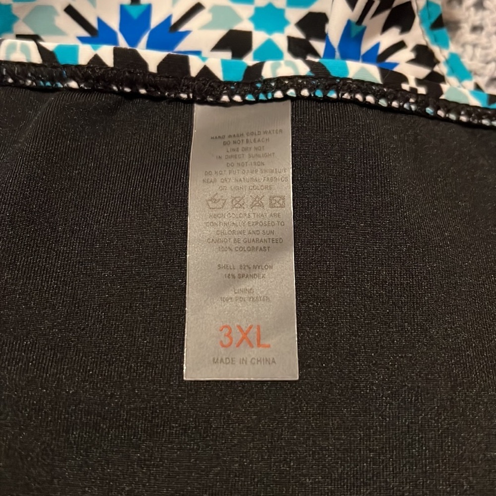Plus sz 3x 22-24 ladies tankini. NWOT. - Picture 8 of 11